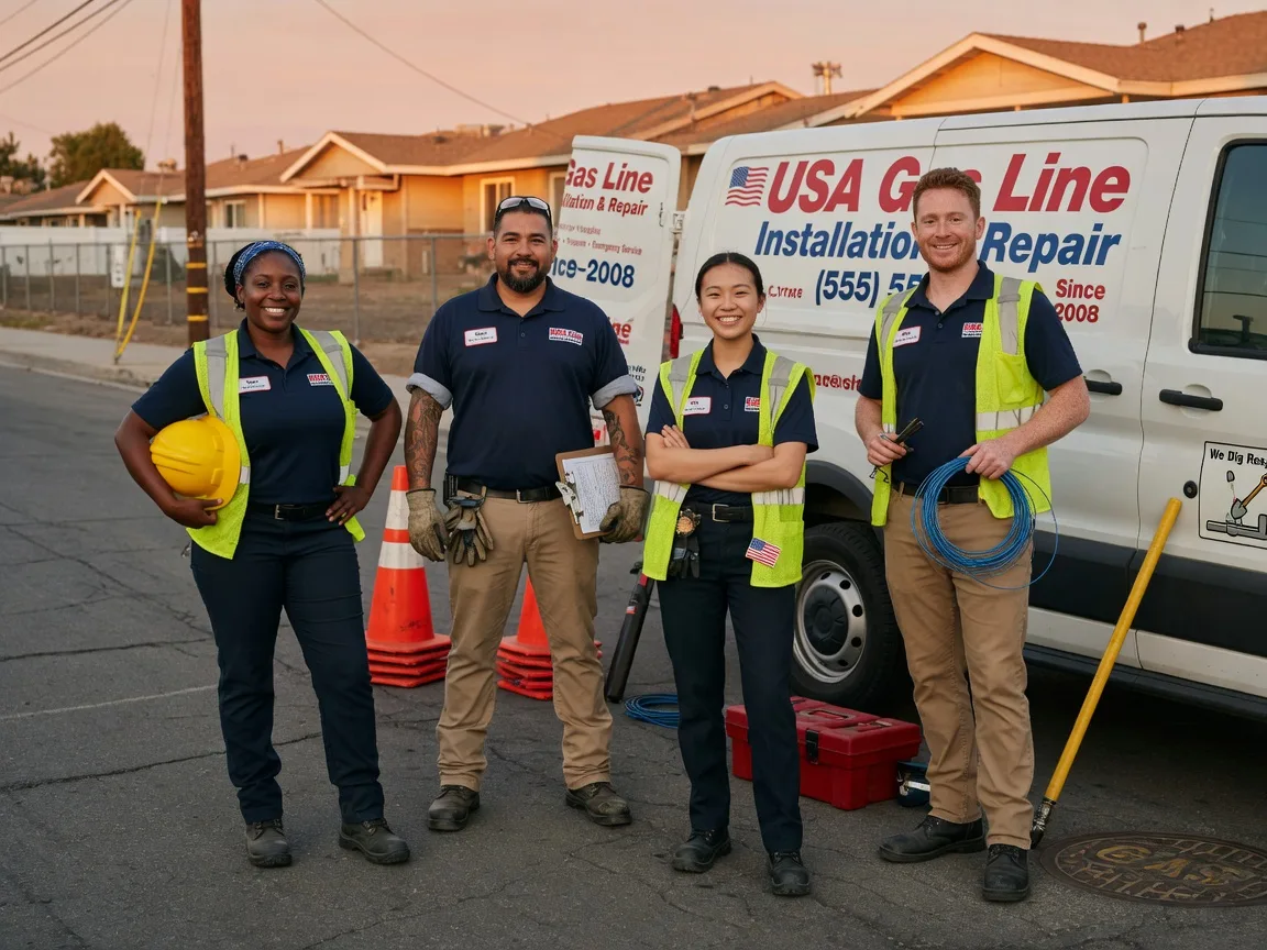 Gas Line Installation company in Minden, NE